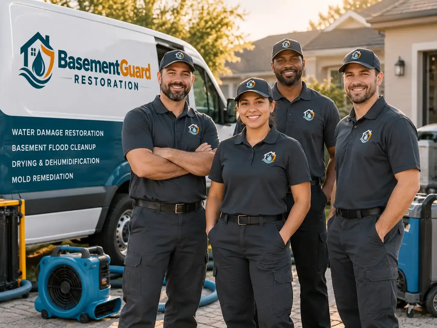 Basement Water Damage Restoration company in Wall, TX